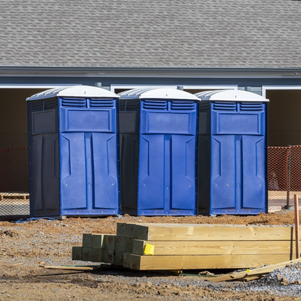 are there different sizes of portable restrooms available for rent in Columbia